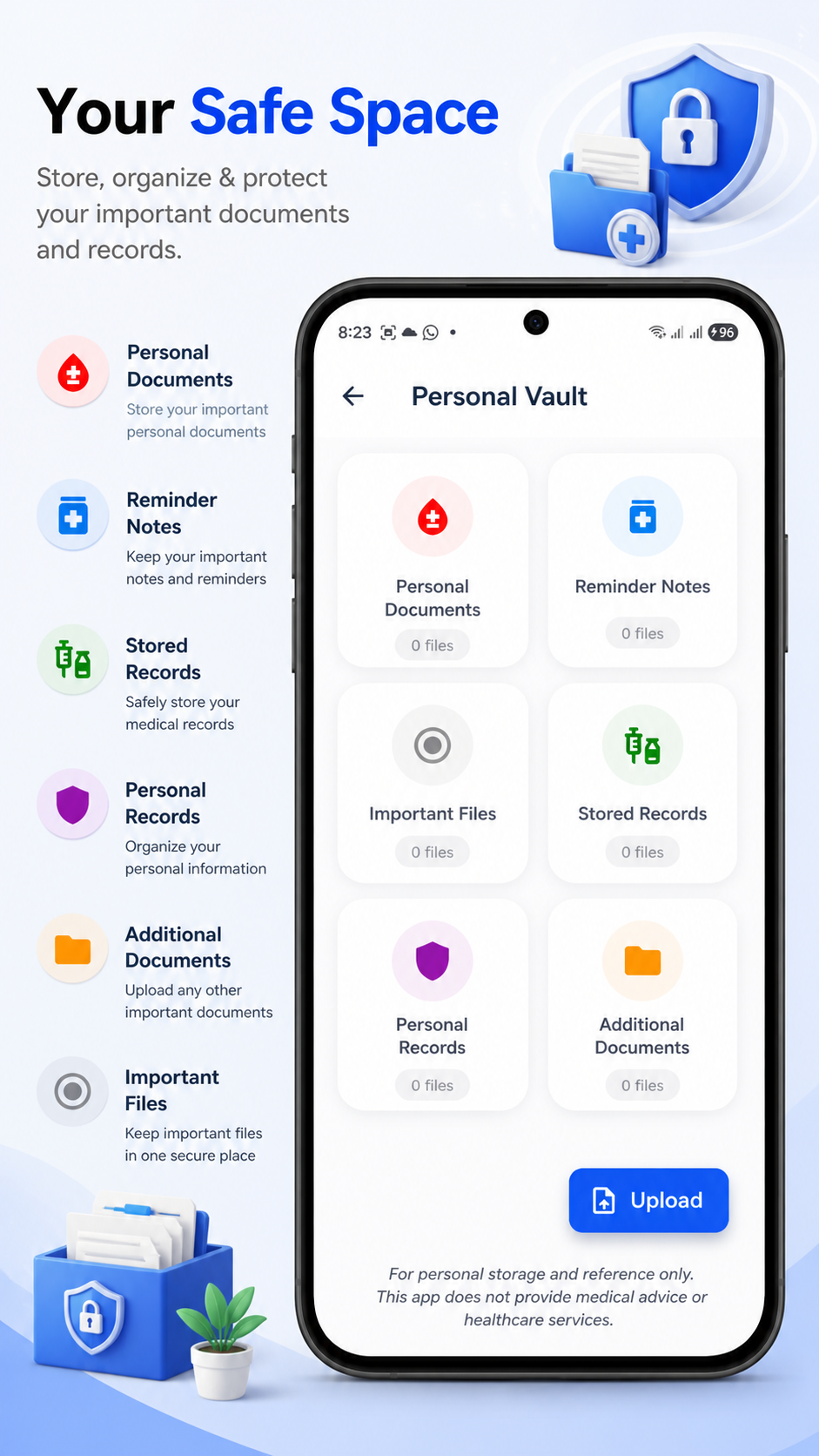 CareKavach Application Full Interface Overview